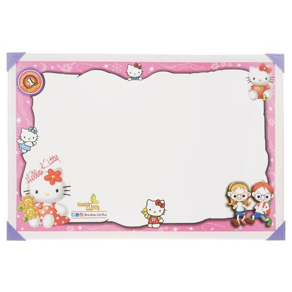 تخته وایت برد راشین الفبا مدل Kitty، Rushin Alefba Kitty Whiteboard