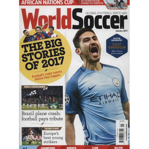 مجله ورد ساکر - ژانویه 2017، World Soccer Magazine - January 2017