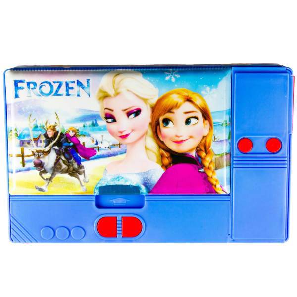 جامدادی دکمه دار مدل فروزن 04، Frozen Buttons 04 Pencil Case