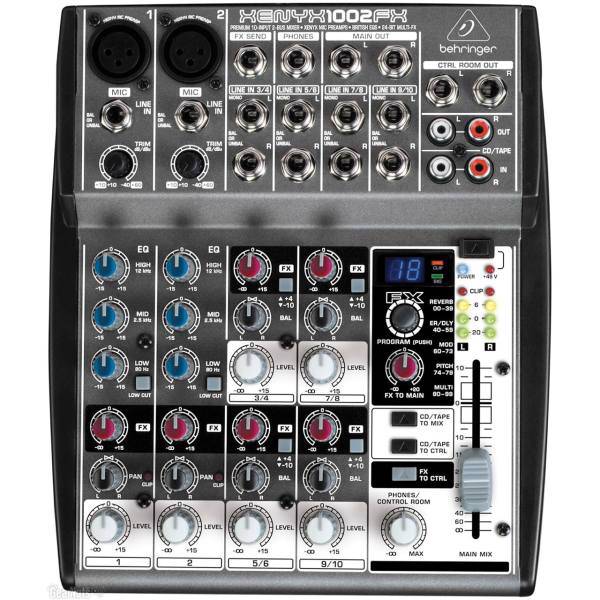 میکسر آنالوگ بهرینگر مدل Xenyx 1002FX، Behringer Xenyx 1002FX Analog Mixer Console