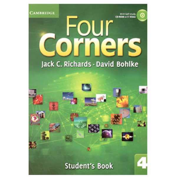 کتاب زبان4 Four Corners اثر مولفان دو جلدی نشر پندارقلم