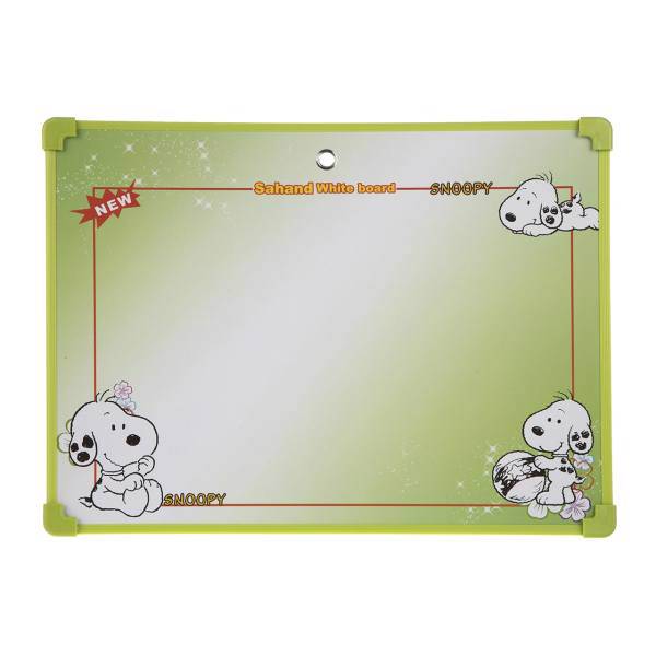 تخته وایت برد سهند مدل Snoopy سایز 40 × 30 سانتی‌متر، Sahand Snoopy Whiteboard Size 30 in 40cm