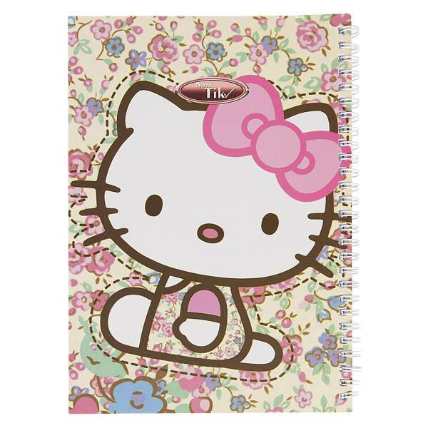 دفتر مشق کلیپس طرح کیتی 1، Clips Kitty Design 1 Homework Notebook