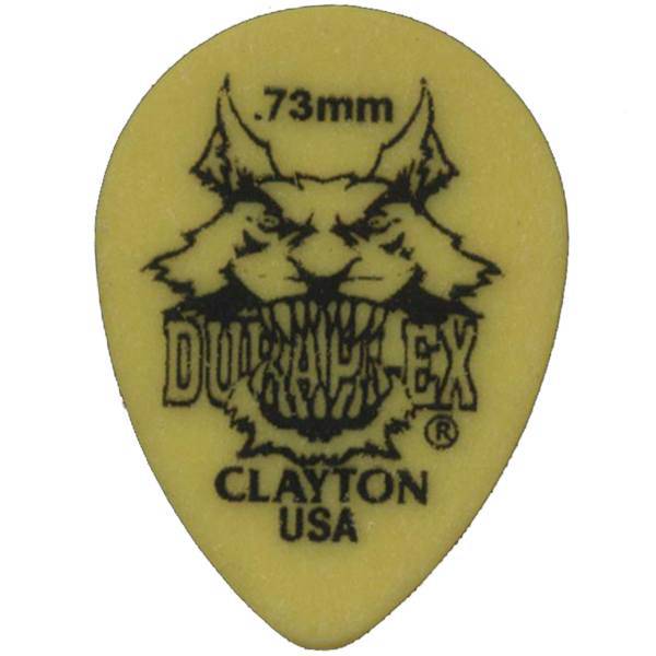 پیک گیتار الکتریک کلایتون مدل Duraplex 0.73 mm طرح اشکی، Clayton Duraplex 0.73 mm Guitar Picks