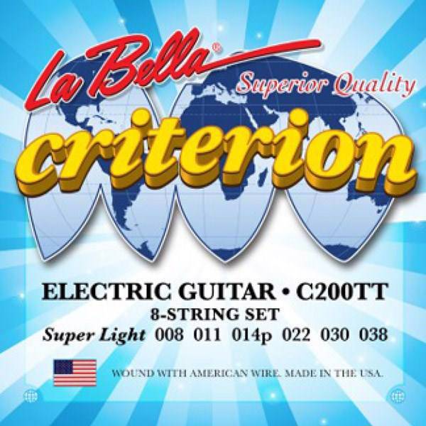 سیم گیتار الکتریک لا بلا مدل C200TT، La Bella Electric Guitar String C200TT