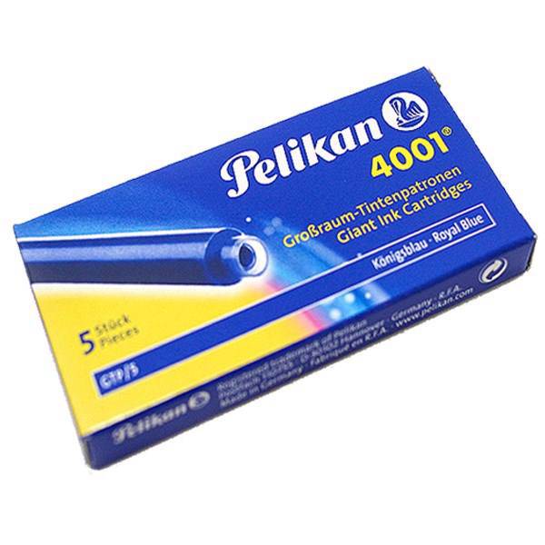 جوهر خودنویس پلیکان مدل 4001 - بسته 5 عددی، Pelikan 4001 Fountain Pen - Pack of 5