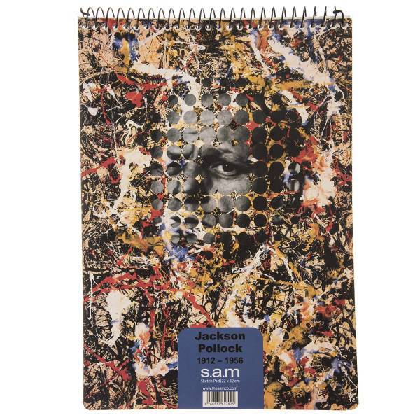 دفتر طراحی سم طرح جکسون پولاک، Sam Jackson Pollock Sketch Notebook