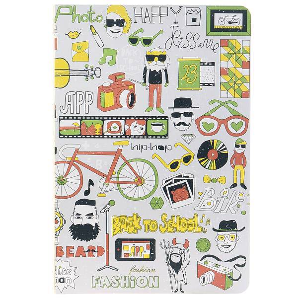 دفتر یادداشت ونوشه طرح Back to School، Vanosheh Back to School 104 Sheets Notebook