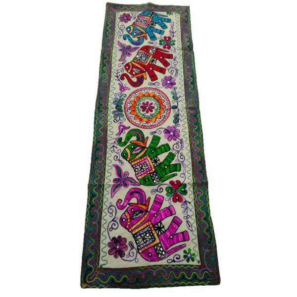 رانر سوزن دوزی مدل C-123، Table Runner Cover C-123