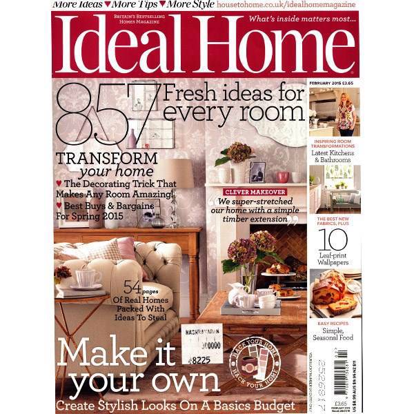 مجله آیدیل هوم - فوریه 2015، Ideal Home Magazine - February 2015