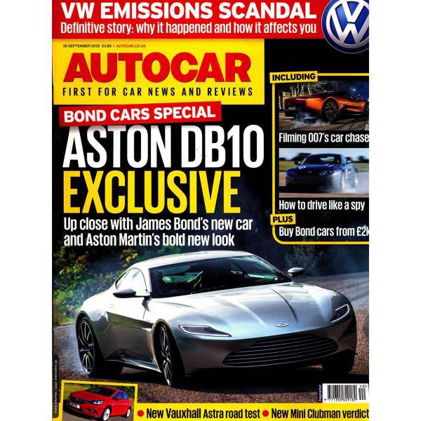 مجله اتوکار - سی ام سپتامبر 2015، Autocar Magazine - 30 September 2015