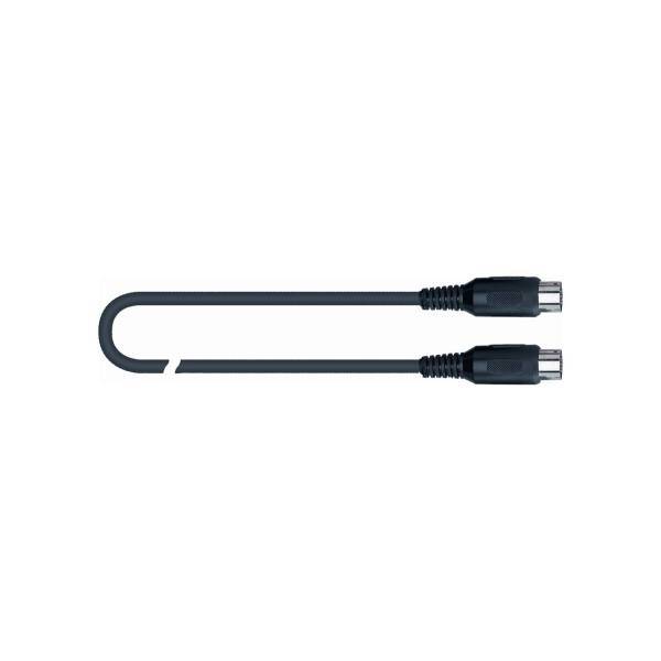 کابل میدی کوئیک لاک مدل S164-0.5BK، Quiklok S164-0.5BK Midi Cable