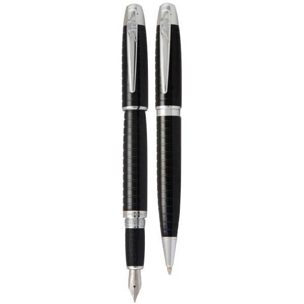 ست خودکار و خودنویس پیر کاردین مدل Wisdom، Pierre Cardin Wisdom Ballpoint Pen and Fountain Pen Set