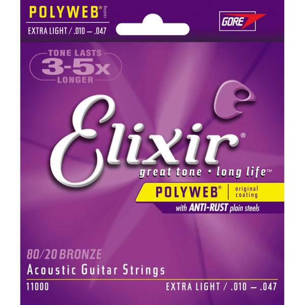 سیم گیتار آکوستیک الیکسیر مدل 11000، Elixir 11000 Acoustic Guitar String