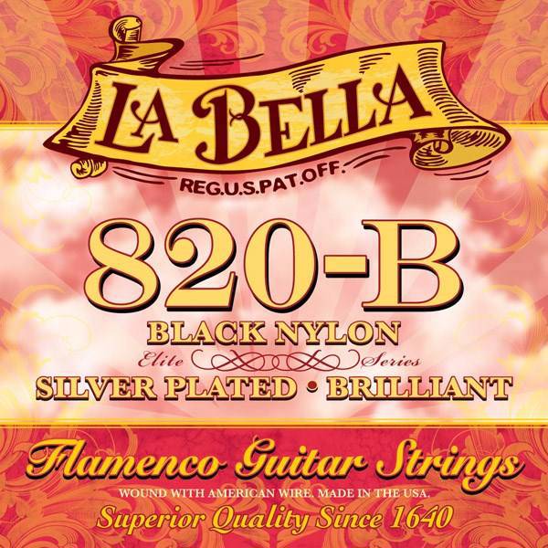 سیم گیتار فلامنکو لا بلا مدل 820-B، La Bella Flamenco Guitar String 820-B