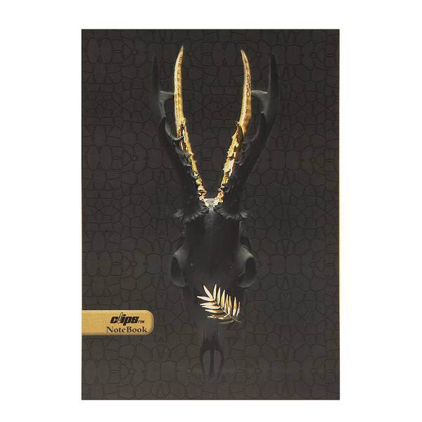 دفتر مشق کلیپس طرح گوزن، Clips Deer Design Homework Notebook