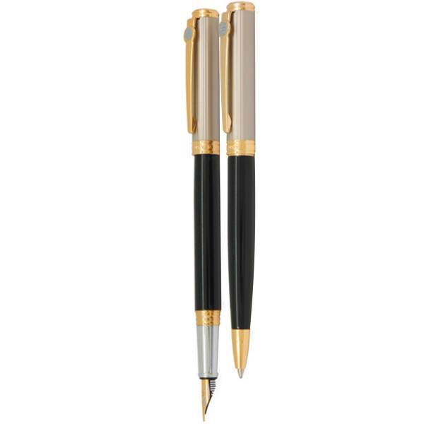 ست خودکار و خودنویس یوروپن مدل Esprit، Europen Esprit Ballpoint Pen and Fountain Pen Set - with Steel Body