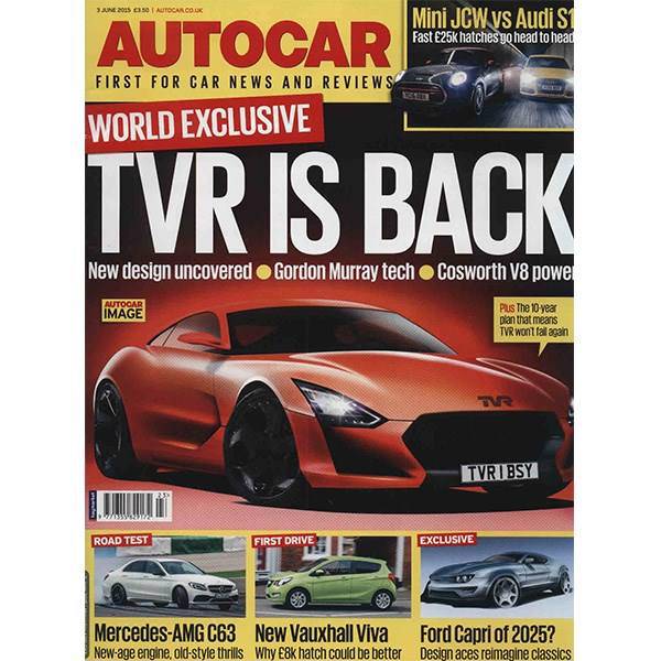 مجله اتوکار - سوم ژوئن 2015، Autocar Magazine - 3 June 2015