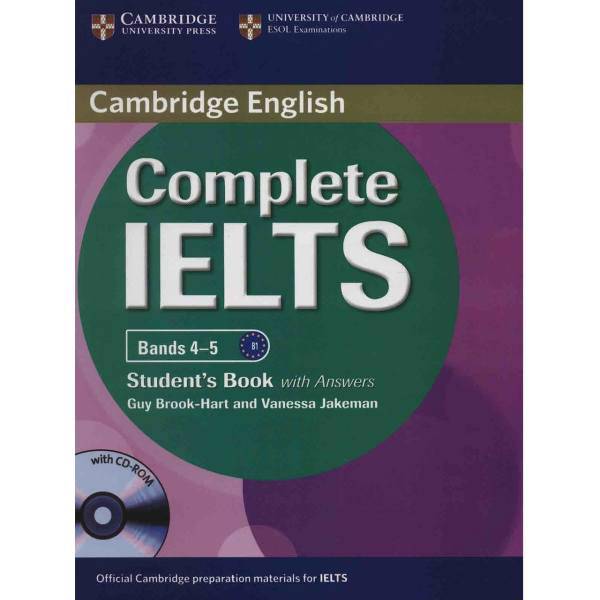 کتاب زبان Complete IELTS Bands 4-5 Students Book اثر گای بروک هارت، Complete IELTS Bands 4-5 Students Book