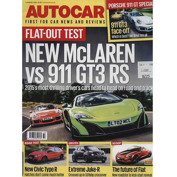 مجله اتوکار - پنجم آگوست 2015، Autocar Magazine - 5 August 2015