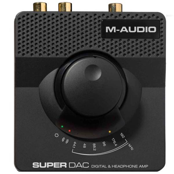 کارت صدا و تقویت کننده هدفون ام-آدیو مدل Super DAC، M-Audio Super DAC Digital to Analog Converter Amp Headphone