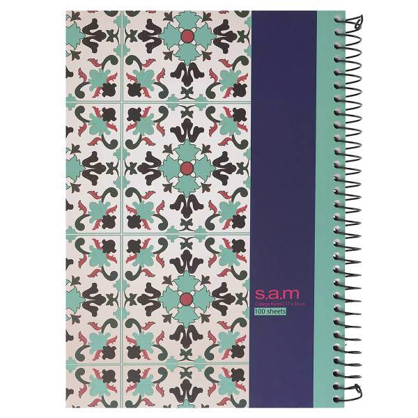 دفتر مشق سم طرح کاشی سنتی، Sam Traditional Tile Design Homework Notebook