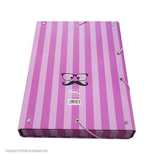 پوشه کش دار کلیپس طرح عینک، Clips Rubber Glasses Design Folder