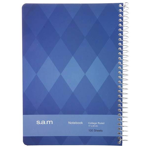 دفتر مشق سم طرح لوزی، Sam Diamond Design Homework Notebook