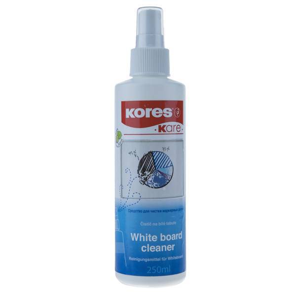 اسپری پاک کننده تخته وایت برد کورس حجم 250 میلی لیتر، Kores White Board Cleaner 250 ml