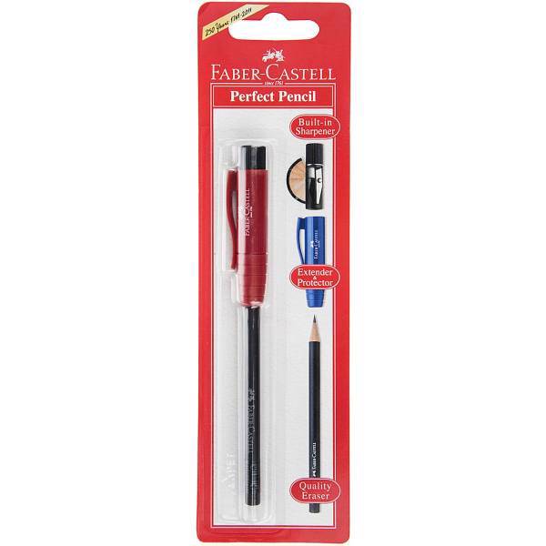 مداد مشکی فابر کاستل مدل Perfect Pencil، Faber-Castell Perfect Black Pencil