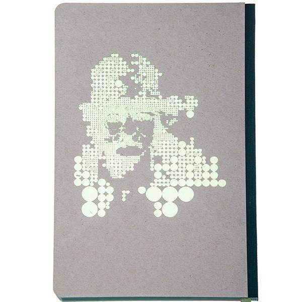 دفترچه یادداشت ونوشه طرح نویسندگان - ریچارد براتیگان کد 100158، Vanosheh richard Brautigan Notebook 100158