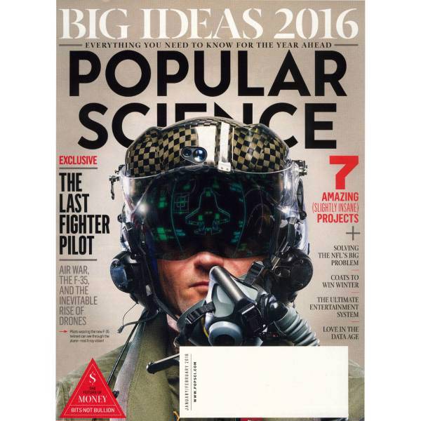 مجله پاپیولار ساینس - ژانویه 2016، Popular Science Magazine - January 2016