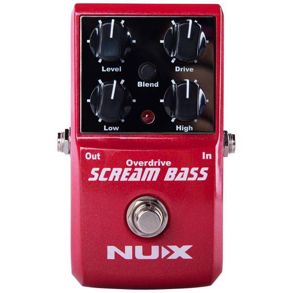 پدال افکت گیتار ان یو ایکس مدل Scream Bass، NUX Scream Bass Pedal For Guitar