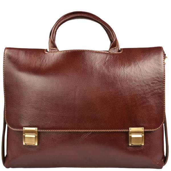 کیف اداری چرم طبیعی کهن چرم مدل L108-12، Kohan Charm L108-12 Leather Briefcase