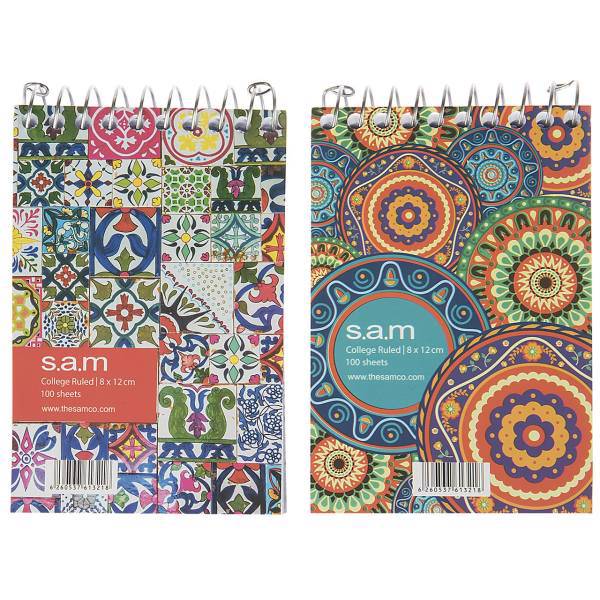 دفتر یادداشت سم طرح 2 بسته 2 عددی، Sam Design 2 Notebook Pack of 2