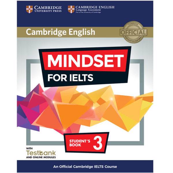 کتاب زبان Cambridge English Mindset For IELTS 3 Student Book نشر پندارقلم، Cambridge English Mindset For IELTS 3 Student Book