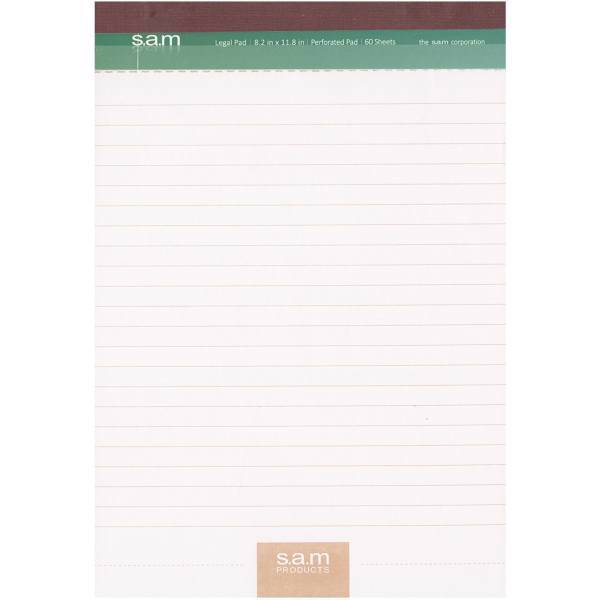 دفتر یادداشت سم طرح خط، Sam Line Notebook