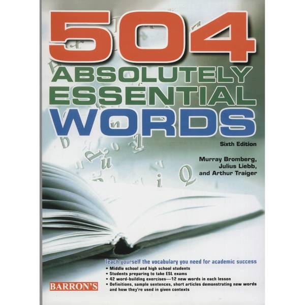 کتاب 504 Absolutely Essential Words اثر ماری برامبرگ، 504 Absolutely Essential Words