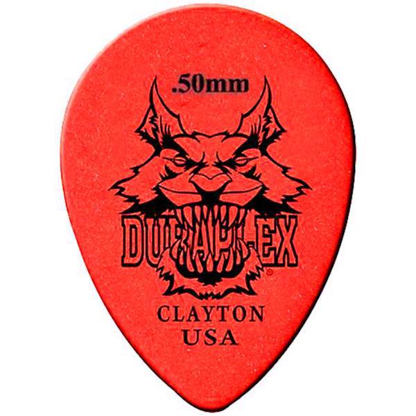 پیک گیتار الکتریک کلایتون مدل Duraplex 0.50 mm طرح اشکی، Clayton Duraplex 0.50 mm Guitar Picks