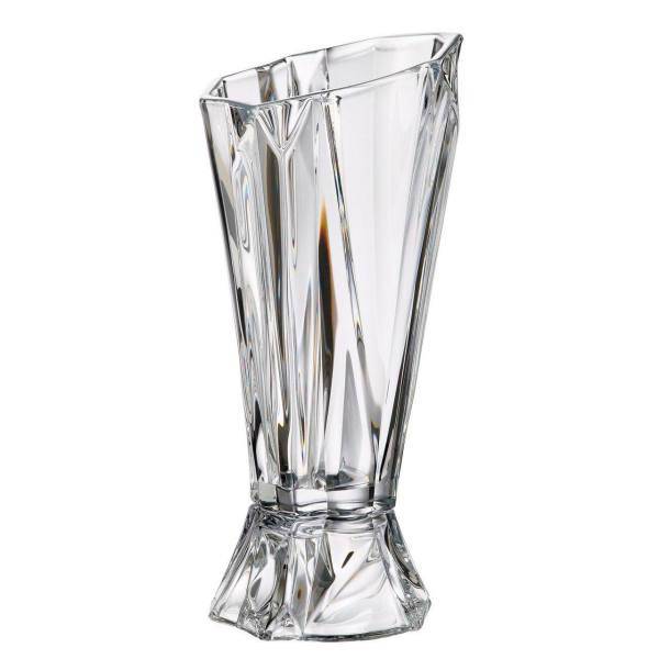 گلدان کریستالی بوهمیا مدل آنجل پایه دار، Bohemia Angel leggy Crystal Flower Pot