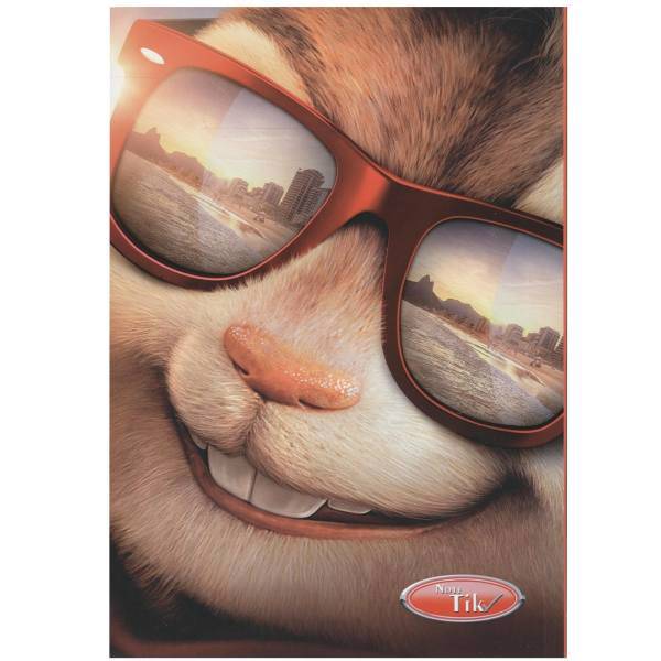 دفتر نقاشی کلیپس طرح آلوین، Clips Alvin Design Painting Notebook