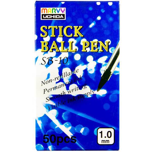 خودکار ماروی یوشیدا مدل SB-10 بسته 50 عددی، Marvy Uchida SB-10 Pen Pack Of 50