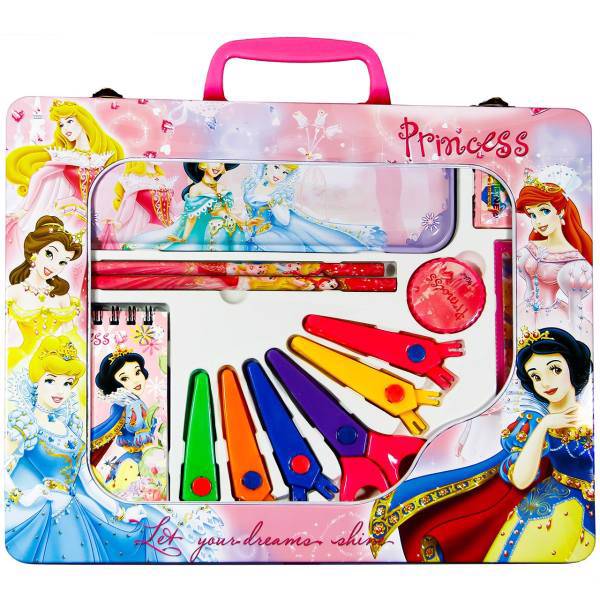 ست نقاشی 13 تکه کیکو مدل پرنسس کد 265، Kiku Princess 265 Painting Set 13 Pcs