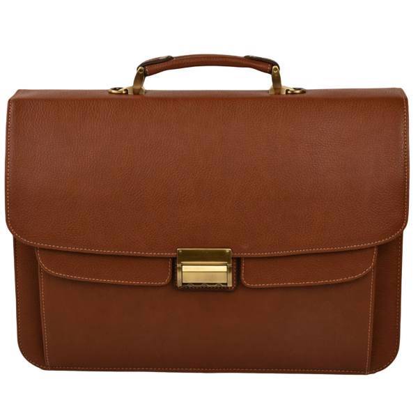 کیف اداری چرم صنعتی پارینه مدل P151-1، Parine P151-1 Leather Briefcase