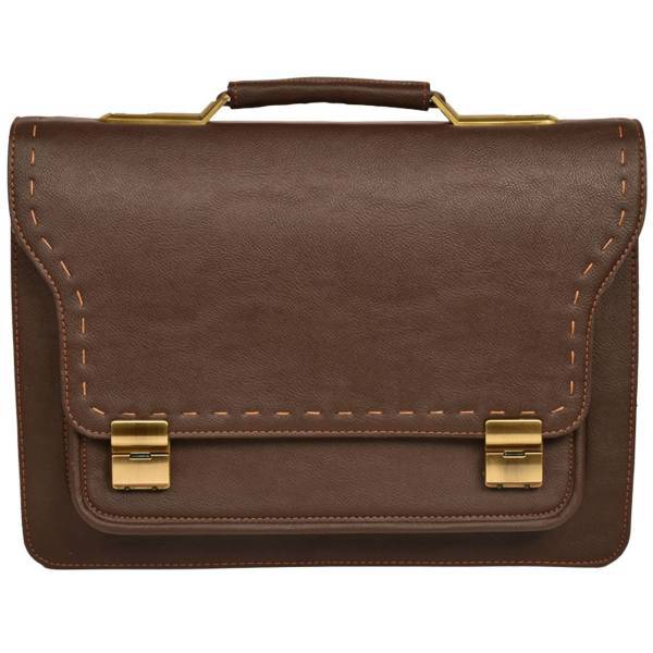 کیف اداری چرم صنعتی پارینه مدل P168-7، Parine P168-7 Leather Briefcase