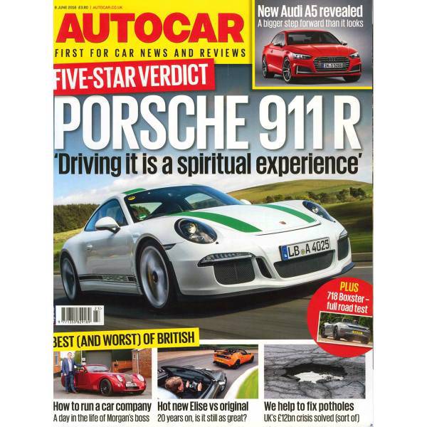 مجله اتوکار - هشتم ژوئن 2016، Autocar Magazine -8 June 2016