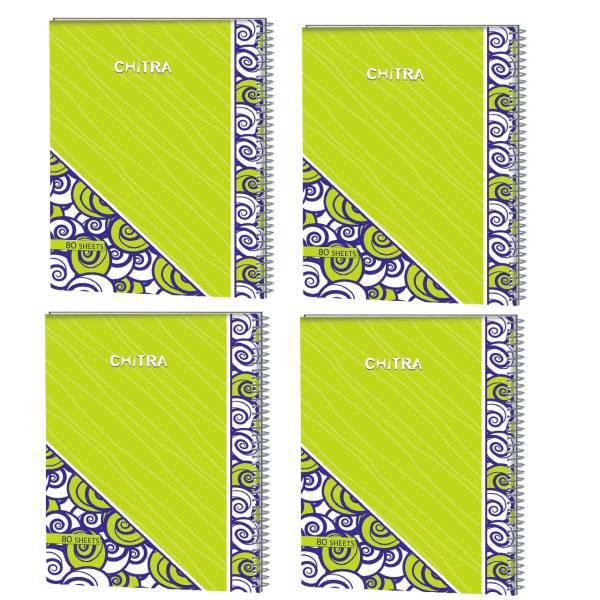 دفتر مشق چیترا کد 50-073 مجموعه 4 عددی، Chitra 073-50 Homework Notebook Set 4 Pcs