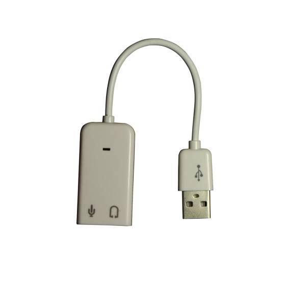 کابل تبدیل USB به جک 3.5 میلی متری مدل 101، 101 USB To AUX Cable Adapter