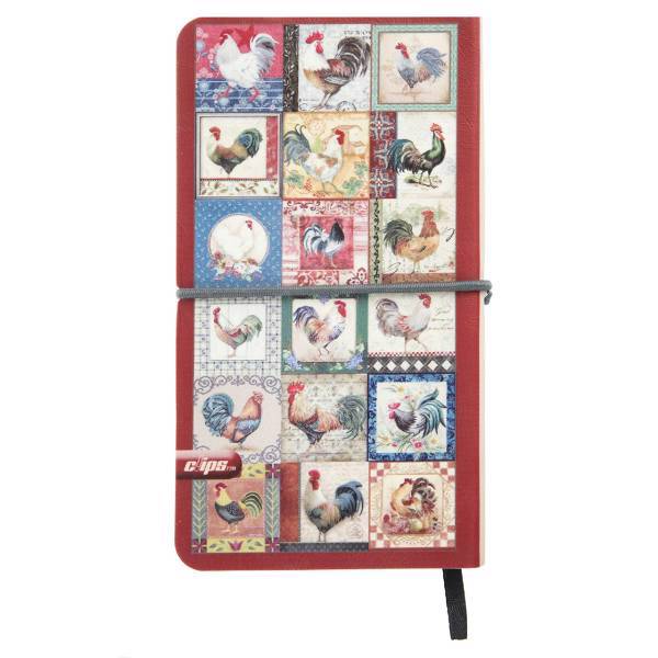 دفتر یادداشت کلیپس طرح خروس، Clips Rooster Notebook