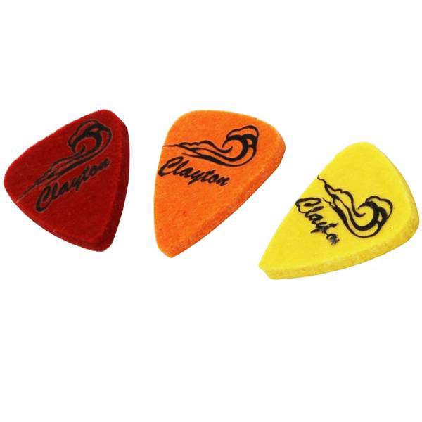 پیک اوکوله‌له کلایتون مدل UKW3 بسته‌ 3 عددی، Clayton UKW3 Ukulele Picks 3 Pack